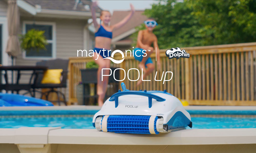 Dolphin Nautilus Pool Up Robotic Pool Vacuum Cleaner Jumping Lifestyle