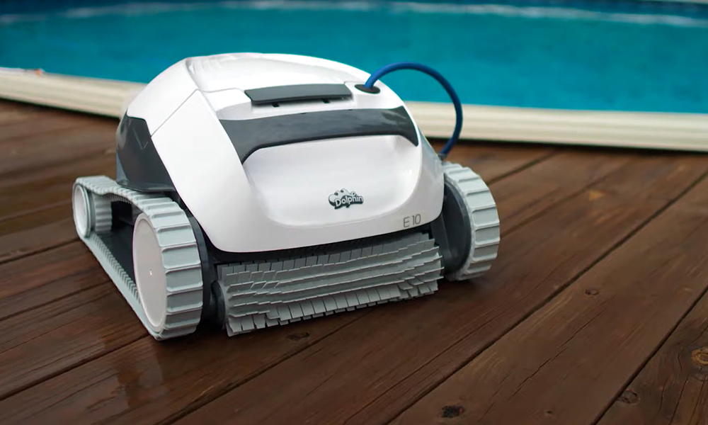 Dolphin Explorer E10 Robotic Pool Cleaner Lifestyle