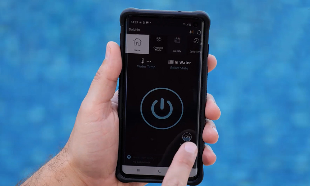 Dolphin Nautilus CC Pro Robotic Pool Cleaner App