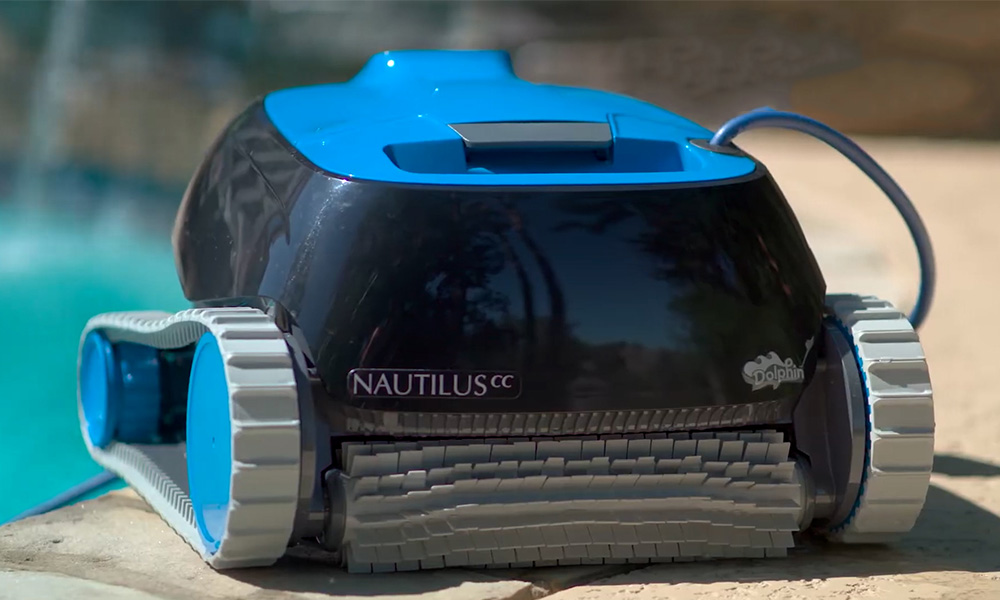 Dolphin Nautilus CC Robotic Pool Cleaner Testing