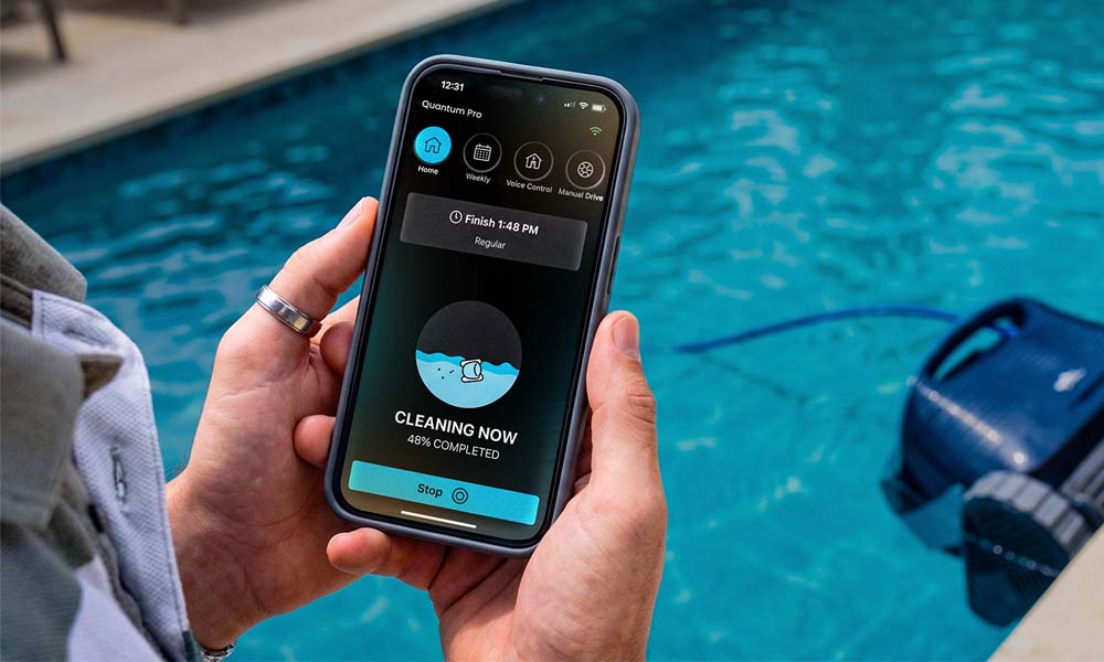 Dolphin Quantum Pro Cleans Sun Shelves, Baja Ledges, and Stairs